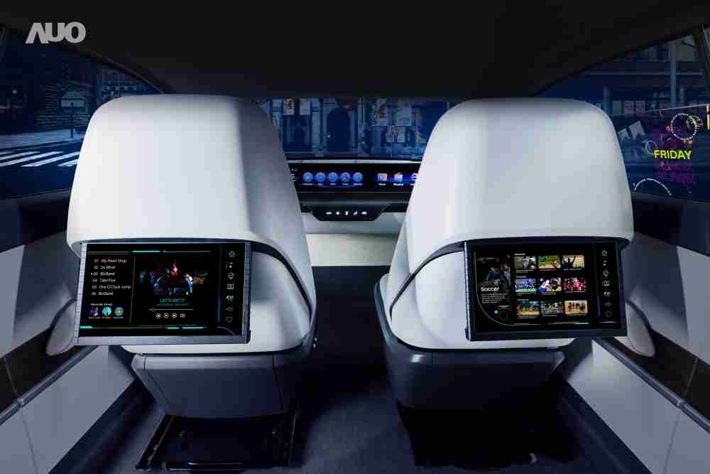 糖果派对新一代Smart Cockpit 2024，，以Micro LED先进显示技术优势，，创建〝可卷式后座娱乐显示器〞，，，，仅在互动时才显示出所需画面及信息，，，扩充更丰富的娱乐和交互信息服务，，获国际奖项荣耀
