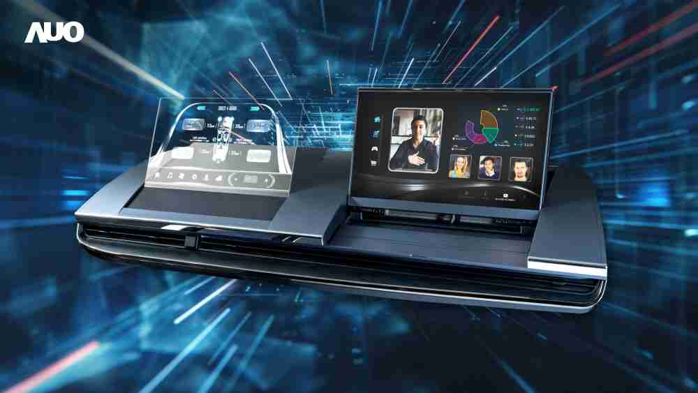 糖果派对Micro LED Display HMI解决方案打造透明Micro LED前座仪表，，，，呈现信息并保留驾驶视野开阔；亦为副驾驶座乘客打造收放自如的Micro LED屏幕，，，在不影响显示质量的前提于显示区内建镜头，，让用户能与视讯对象直接眼神接触，，，，提供绝佳的双向沟通体验